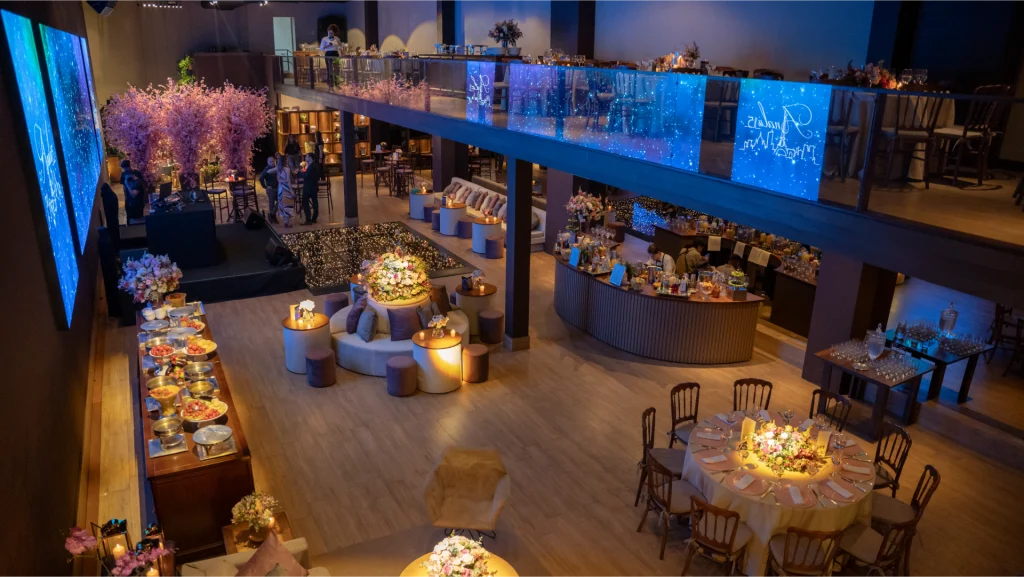 ssa é a Bisutti Gomes de Carvalho – Vila Olímpia, uma das casas de festa da Bisutti Corporate, perfeita para eventos corporativos que buscam inovação, impacto visual e conforto em cada detalhe.