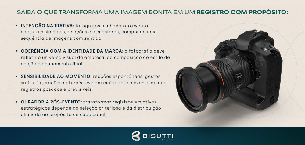 Saiba o que transforma uma imagem bonita em um registro com propósito.